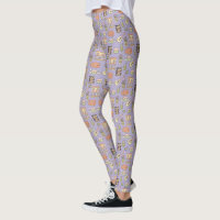 FRIENDS™ | Purple Icon Pattern