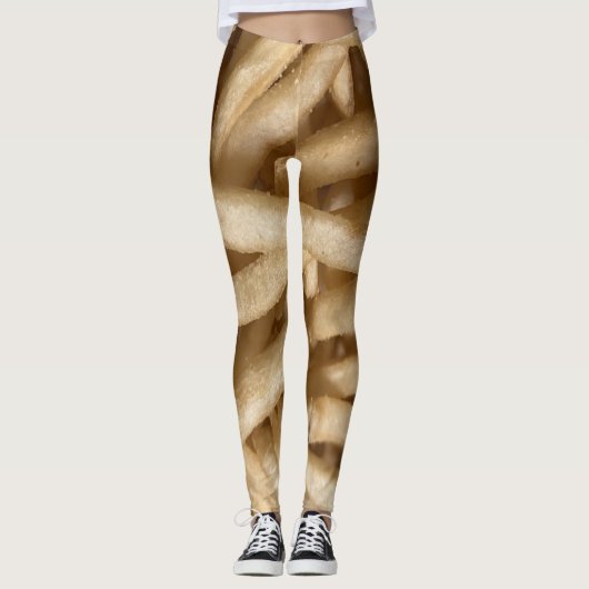 Leggings Fries françaises (Devant)