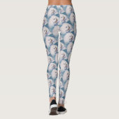 LEGGINGS FRISE DOUX DU BLANC BICHON (Dos)