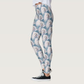 LEGGINGS FRISE DOUX DU BLANC BICHON (Gauche)