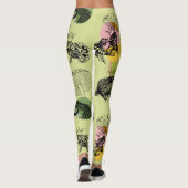 Leggings Frogcore et champignons Aesthétique (Dos)