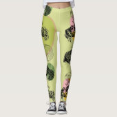 Leggings Frogcore et champignons Aesthétique (Devant)