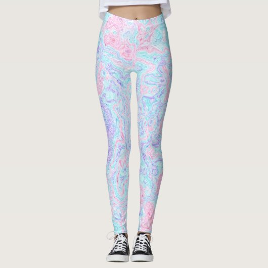 Leggings Frottes de bonbons en coton (Devant)