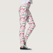 Leggings Fruit de cerise rouge élégant (Droite)