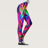 Leggings Fruit de dragon néon électrique (Droite)
