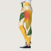 Leggings Fruit Mango Motif sans joint (Gauche)