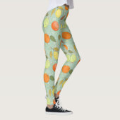 Leggings Fruit motif aux citrons, oranges (Droite)