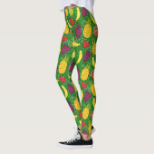 Leggings Fruit motif transparent | motif de surface de frui (Gauche)