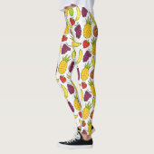 Leggings Fruit motif transparent | motif de surface de frui (Gauche)