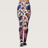 Leggings fruit pourpre (Dos)