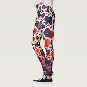 Leggings fruit pourpre (Gauche)