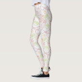 Leggings Fruit seamless pattern | Fruit surface pattern 12 (Gauche)
