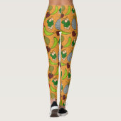 Leggings Fruit seamless pattern | Fruit surface pattern 23 (Dos)