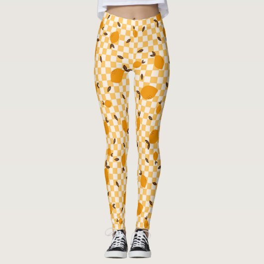 Leggings Fruité orange (Devant)