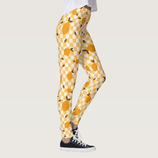 Leggings Fruité orange (Droite)