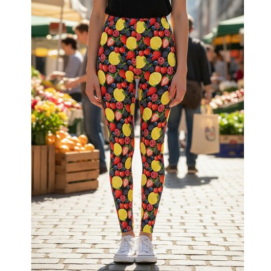 Leggings Fruités Vifs & Audacieux