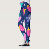 Leggings Fruits de fleurs (Gauche)