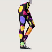Leggings Fruits de Neon Vibrants (Droite)