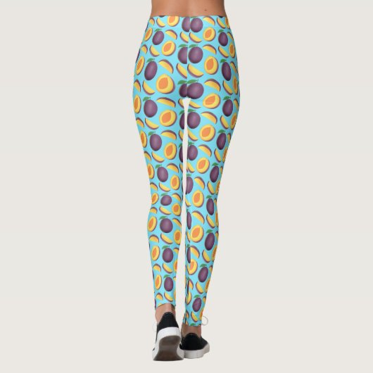 Leggings Fruits de prune (Dos)