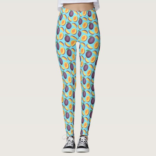 Leggings Fruits de prune (Devant)