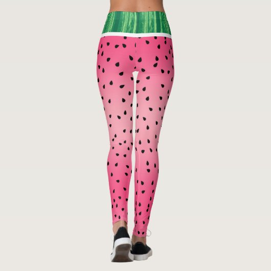 Leggings Fruits d'été de la pastèque de Whimsal (Dos)