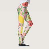 Leggings Fruits et motifs feuille (Droite)