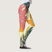 Leggings Fruits tropicaux : Conception Motif dynamique (Droite)