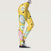 Leggings Fruits tropicaux : Motif d'impression dynamique (Droite)