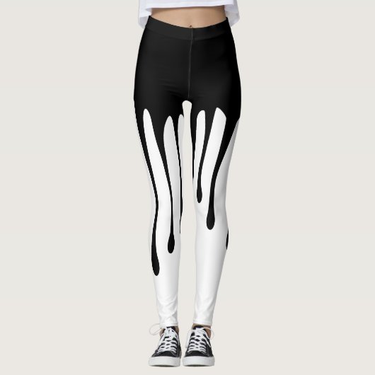 Leggings Fuite d'encre (Devant)