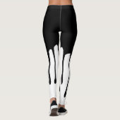 Leggings Fuite d'encre Noir V1 (Dos)