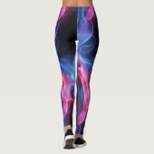 Leggings Fumée néon (Dos)