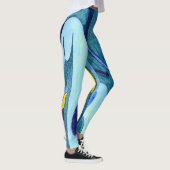 Leggings Fumes bleues (Droite)