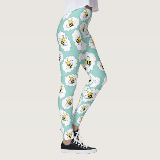 Leggings Fun Bee Motif (Droite)