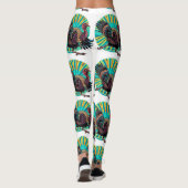 Leggings Fun Courir la Turquie Tom (Dos)