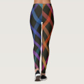 Leggings Fun Criss Cross Happy Rainbow (Dos)