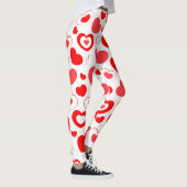 Leggings Fun Holiday Heart Design (Droite)