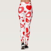 Leggings Fun Holiday Heart Design (Dos)