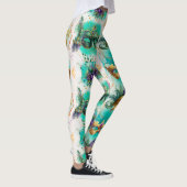 Leggings Fun Mardi Gras Masques (Droite)