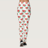 Leggings Fun Motif de pastèque sur toute la legue imprimée (Dos)