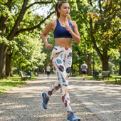 Leggings Fun Music Lover - Colorful Musical Instruments