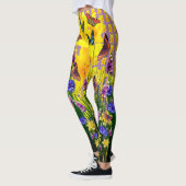 Leggings Fun papillon Lavande Fleurs Springtime (Gauche)