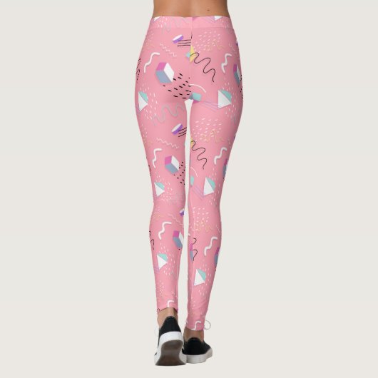Leggings Fun Pink 1990 (Dos)