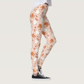 Leggings Fun Retro Ghost & Jack-O-Lantern Motif (Droite)