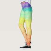 Leggings Fun Tie Dye Rainbow Yoga (Gauche)