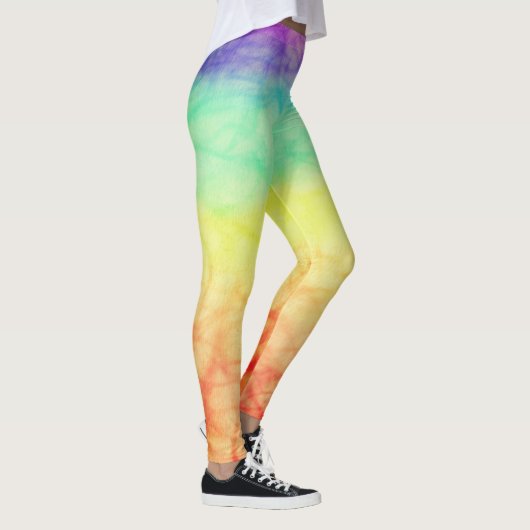 Leggings Fun Tie Dye Rainbow Yoga (Droite)