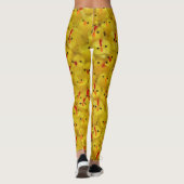 Leggings Funky Chick Jambes de poulet Jaune Pâques (Dos)