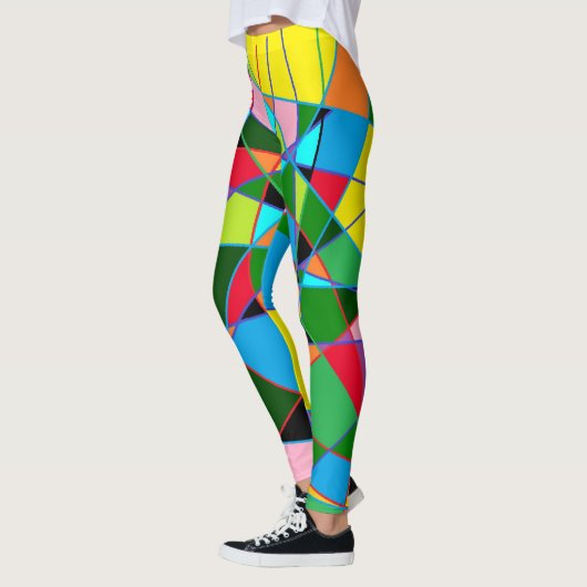Leggings Funky fun show business style grand design audacie (Gauche)