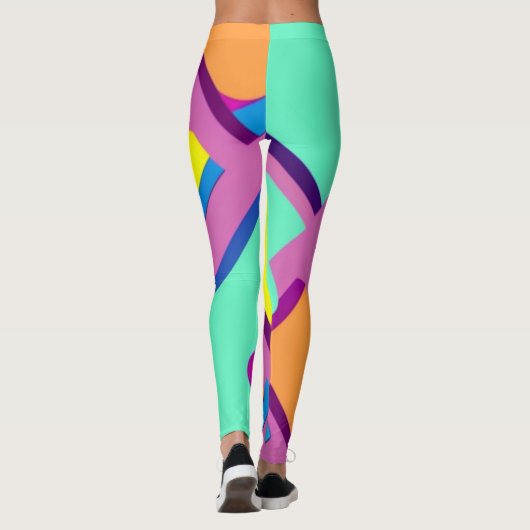Leggings Funky Pop Art (Dos)
