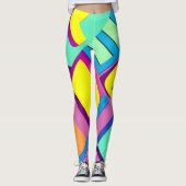 Leggings Funky Pop Art (Devant)