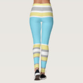 Leggings Funky Rayures Lignes Gagnant Puissance (Dos)